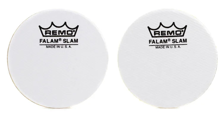 Remo Falam Slam Pad - 2 1/2-inch Single Kick (2 pack)