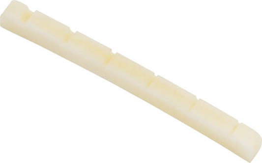 Pre-Slotted Genuine Bone Nut For Electric Guitar, 9.5" Radius