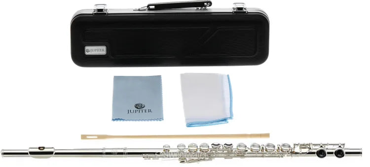 Jupiter JFL700A Standard Flute with Offset G Key System and Hidden Adjustment Screws