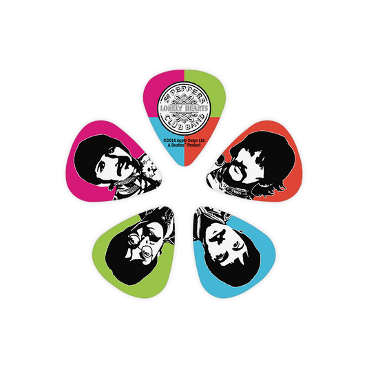The Beatles Sgt. Pepper's Lonely Hearts Club Band 50th Anniversary Guitar Picks, 10-Pack