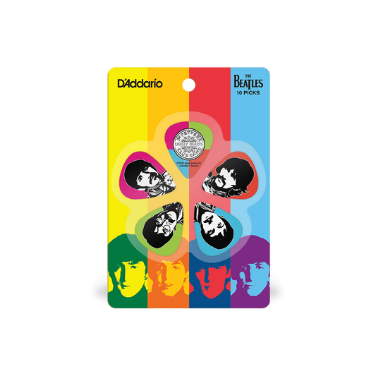 The Beatles Sgt. Pepper's Lonely Hearts Club Band 50th Anniversary Guitar Picks, 10-Pack