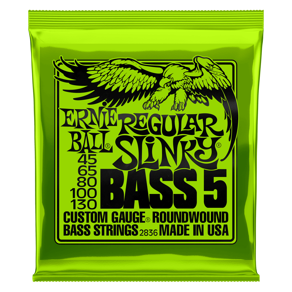 Ernie Ball Slinky Nickel Wound Electric Bass Guitar Strings
