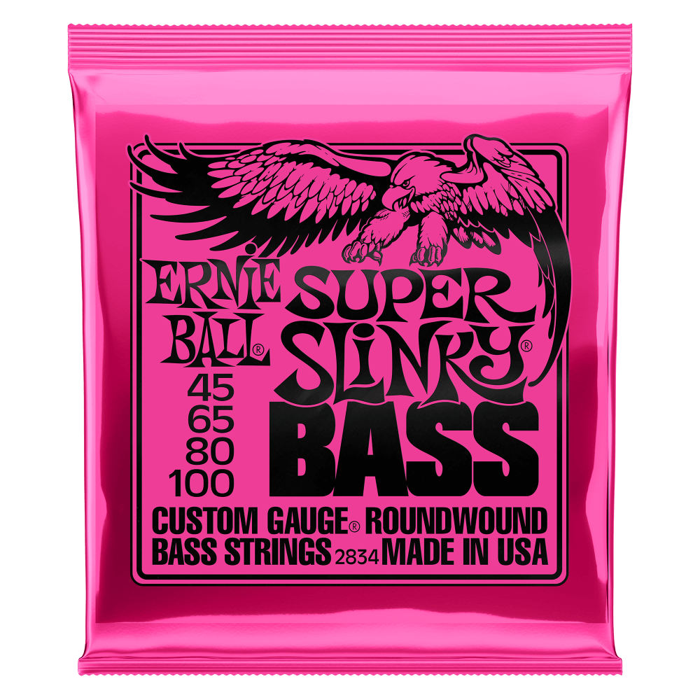 Ernie Ball Slinky Nickel Wound Electric Bass Guitar Strings