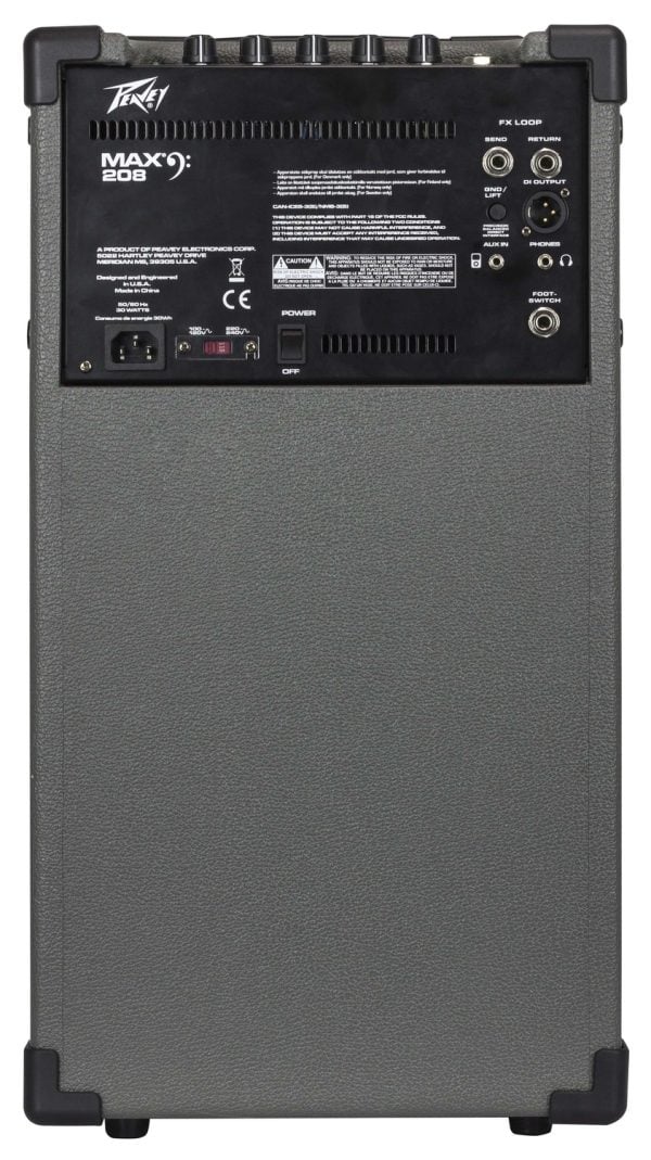 Peavey MAX 208 2 x 8-inch 200-watt Bass Combo Amp