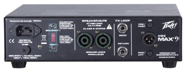 Peavey MiniMax V2 600-watt Lightweight Bass Head