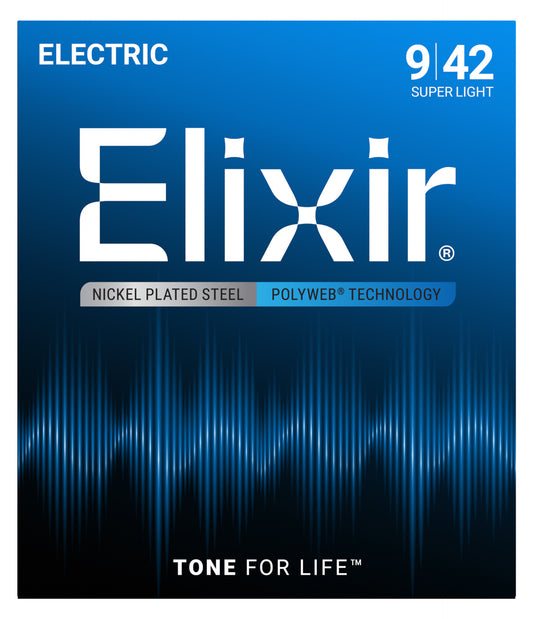 Elixir Strings Polyweb Electric Guitar Strings