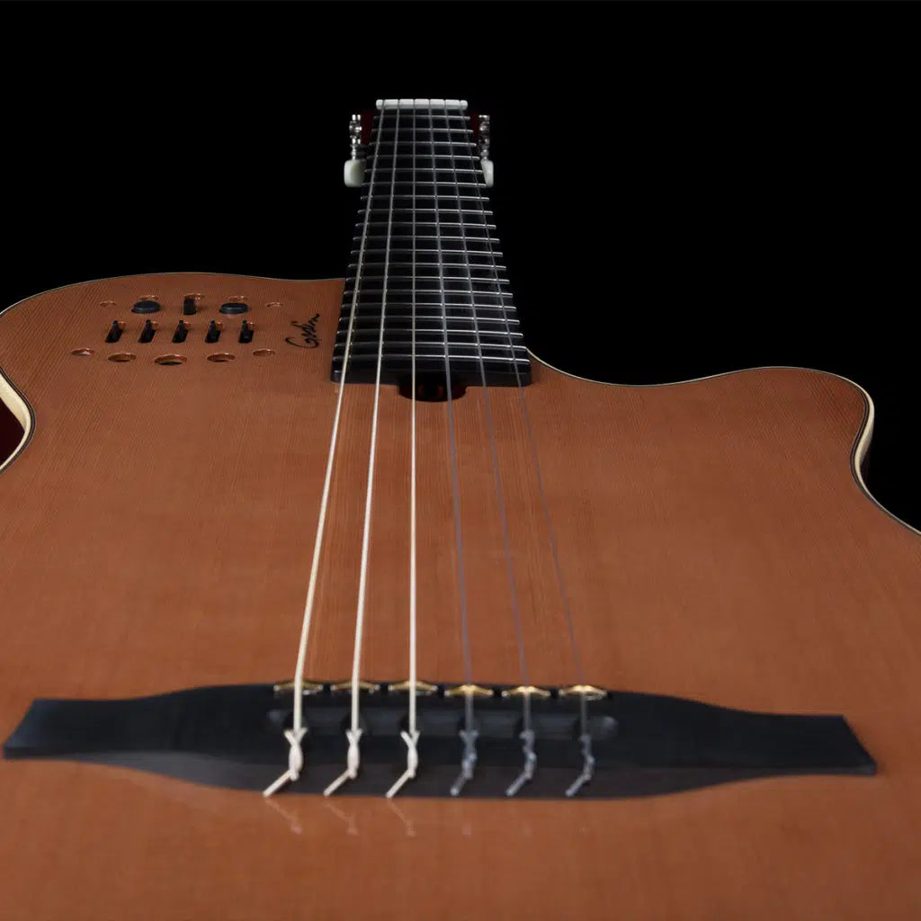 Godin MultiAc Grand Concert SA, Nylon String Acoustic-Electric Guitar - Natural