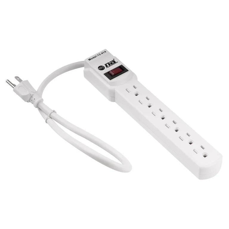 Nippon America 6 Outlet AC Power Strip (13-414)
