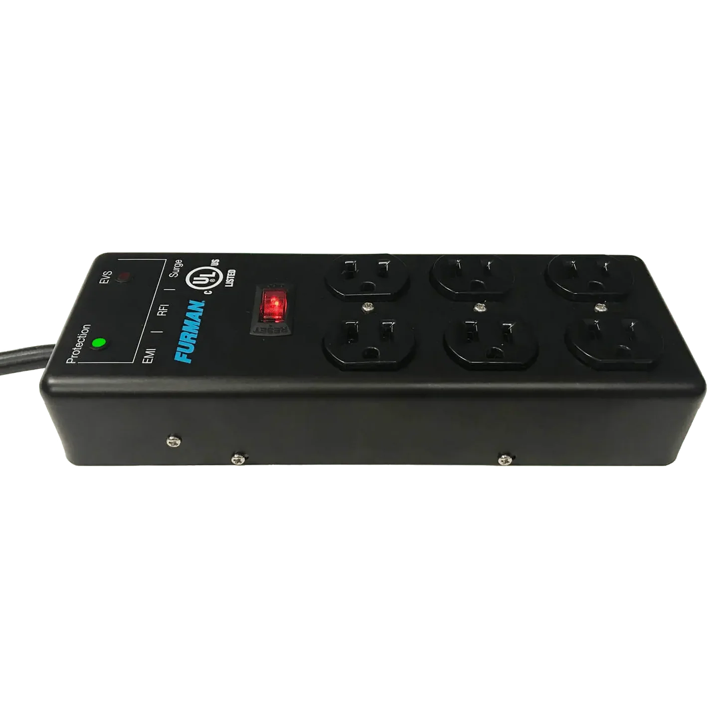 Furman Pro Plugs 6-Outlet Power Conditioner with EVS Voltage Protection & EMI/RFI Filtration