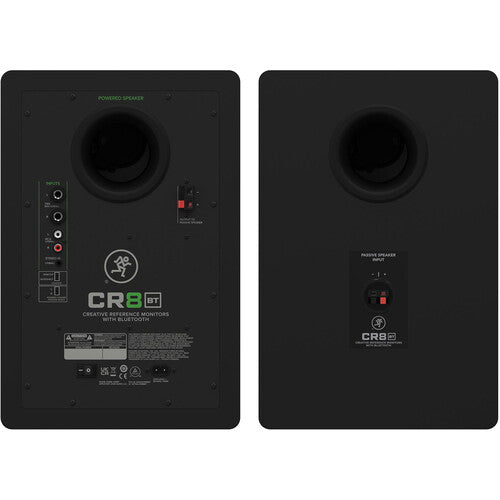 Mackie CR8BT Creative Reference Powered 8" Studio Monitors with Bluetooth (Pair, Black)
