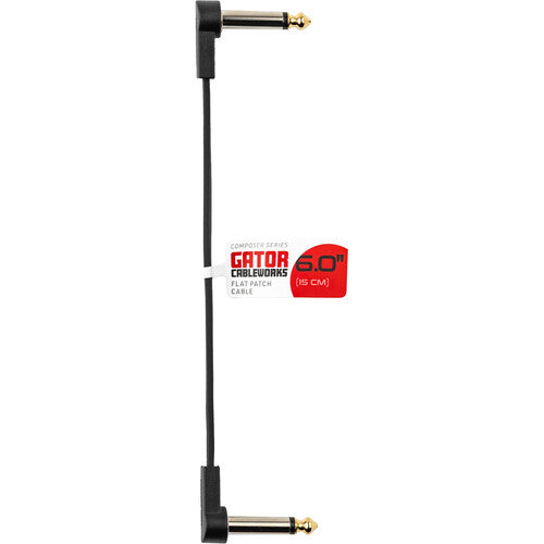 GCWCFPC6 Gator Cableworks Composer Series Flat Patch Cable 6 inch