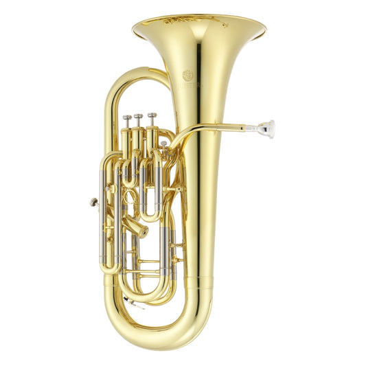 Jupiter JEP1025 Intermediate 4-valve Euphonium - Clear Lacquer