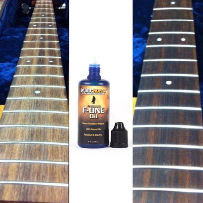 MusicNomad F-ONE Oil Fretboard Cleaner & Conditioner - 2-oz. Bottle