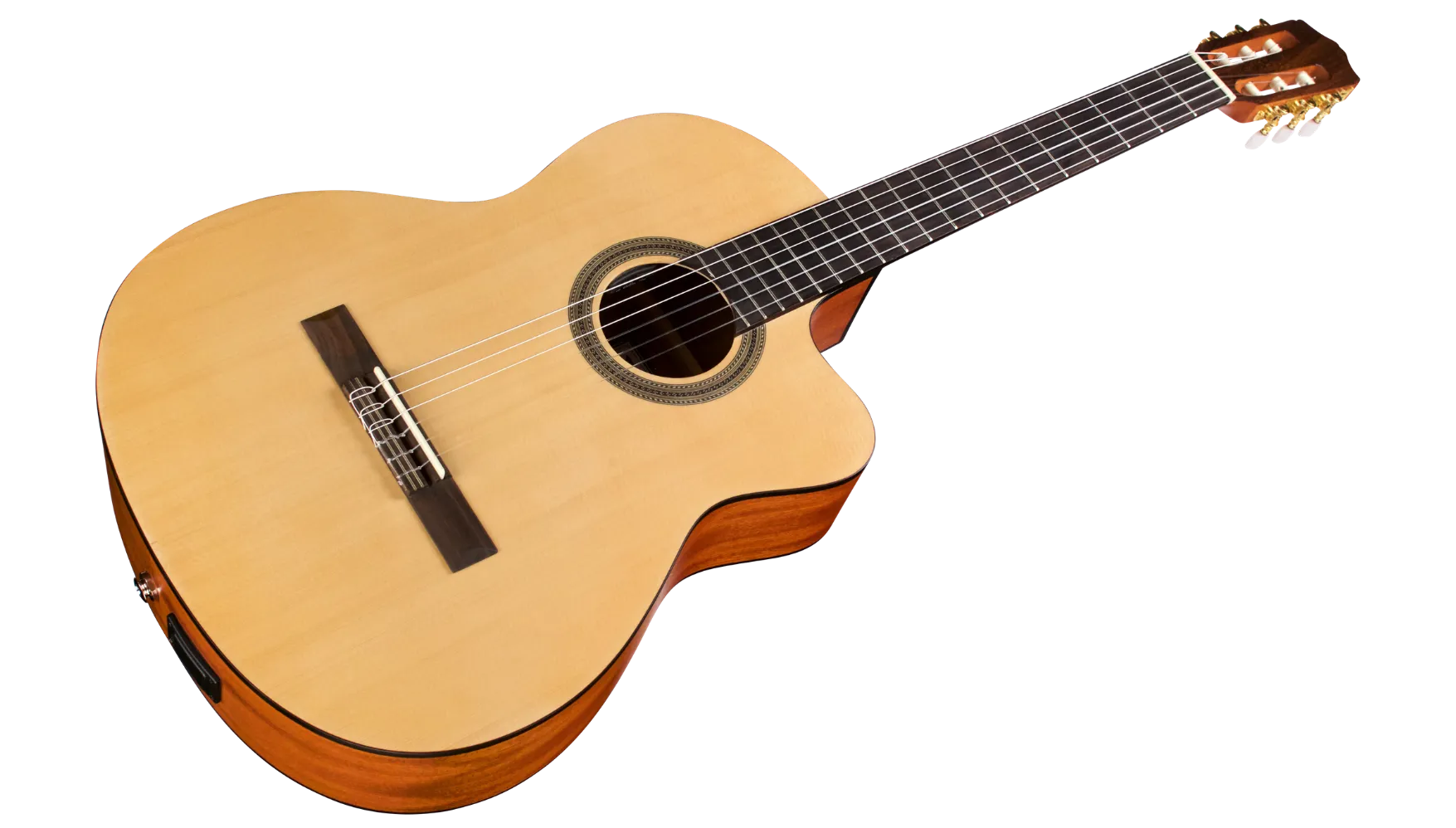 Cordoba Protégé C1M-CE Acoustic Guitar - Natural with Cutaway and Electronics