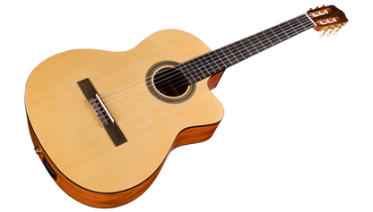 Cordoba Protégé C1M-CE Acoustic Guitar - Natural with Cutaway and Electronics