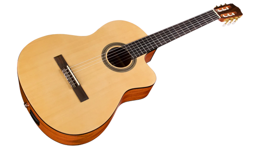 Cordoba Protégé C1M-CE Acoustic Guitar - Natural with Cutaway and Electronics