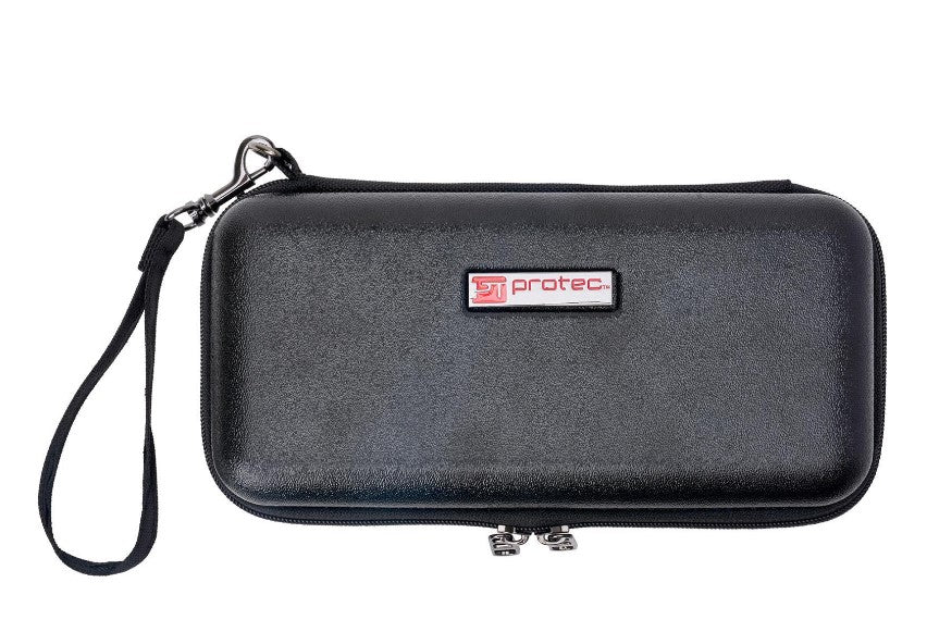 Protec Trombone Mouthpiece Case - Micro Zip, 6-Piece (Black)