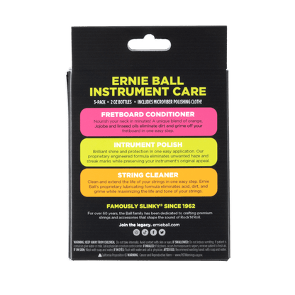 Ernie Ball Instrument Care Kit