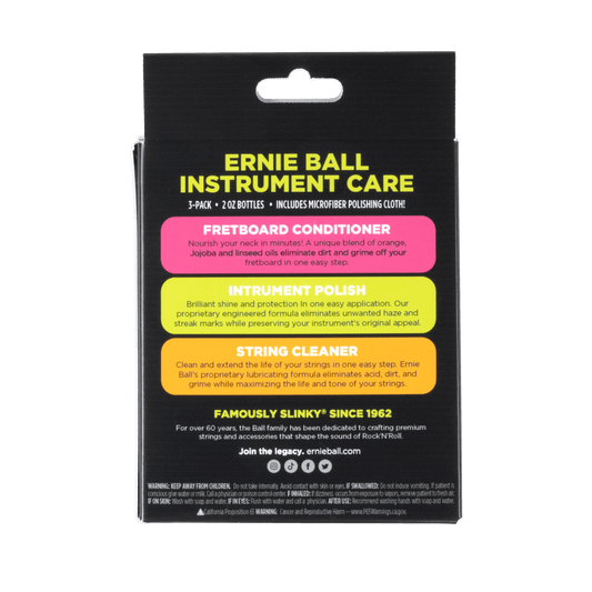 Ernie Ball Instrument Care Kit
