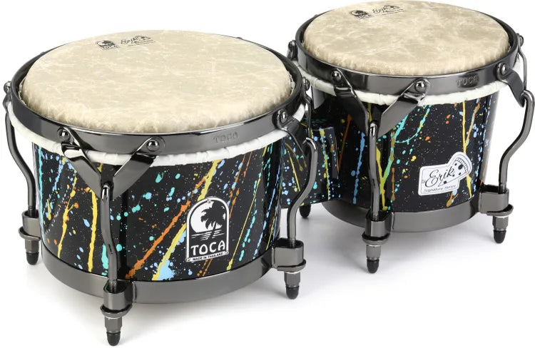 Toca Percussion Erik Piza Signature EP Splash Bongos