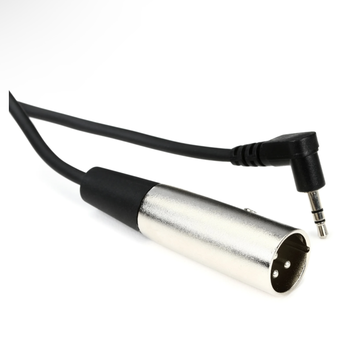 Hosa Cable Right-angle 3.5 mm TRS To XLR3M