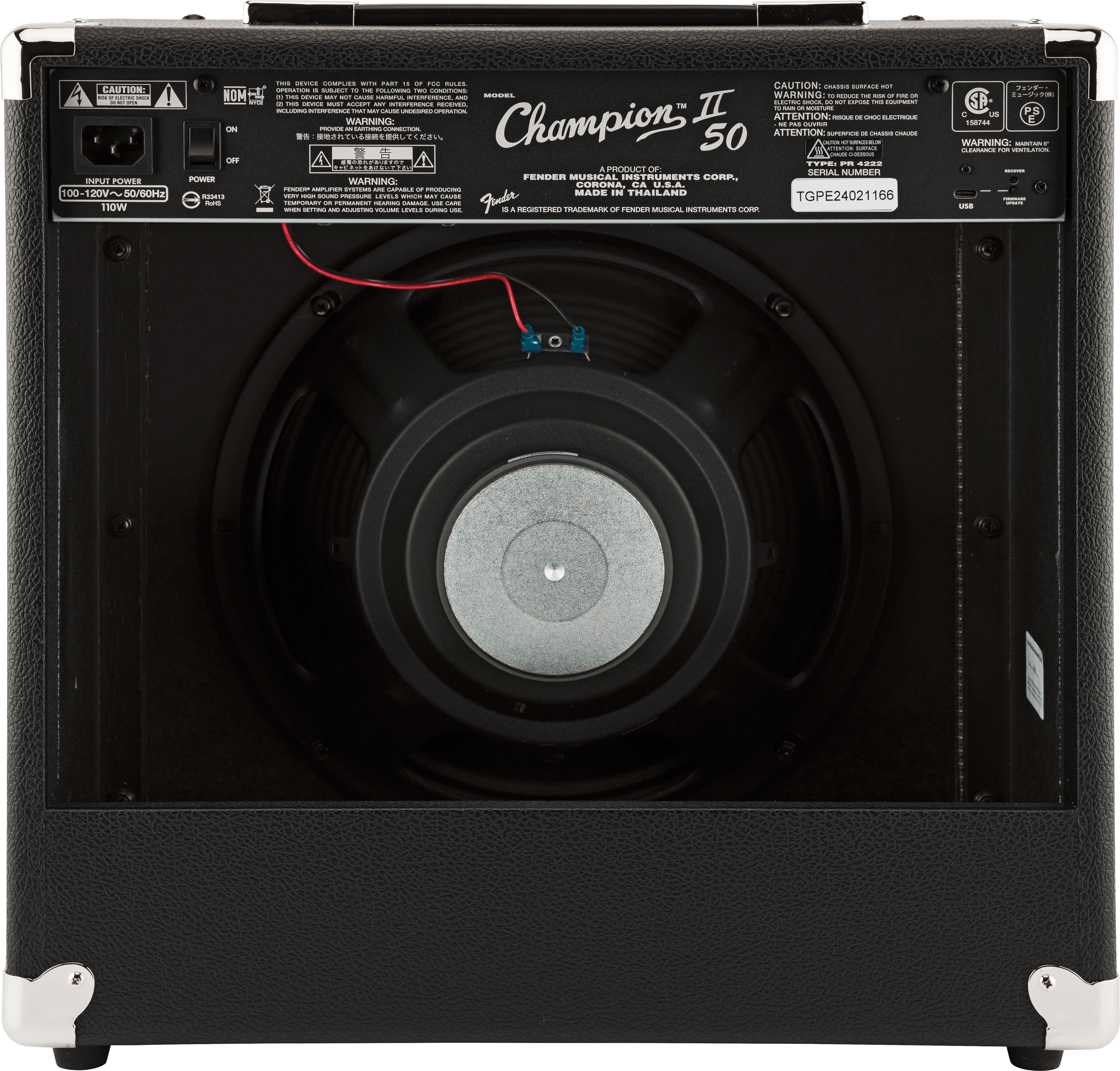 Fender Champion™ II Series Guitar Combo Amplifier