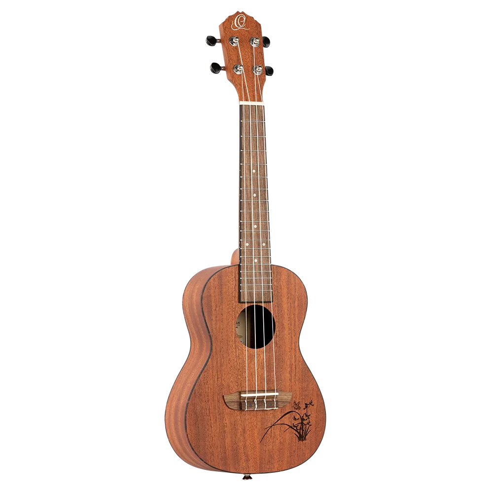 Ortega Bonfire Series Concert Ukulele Sapele Natural