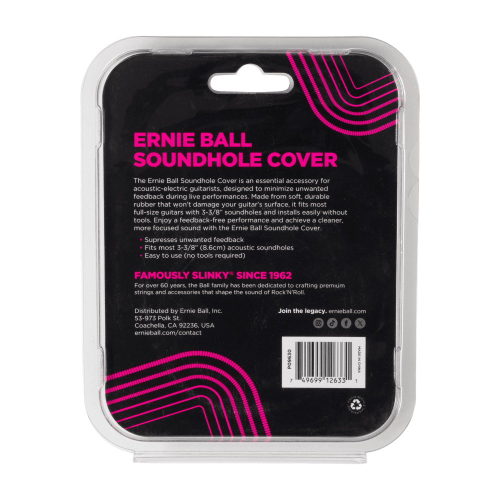 Ernie Ball Acoustic Soundhole Cover