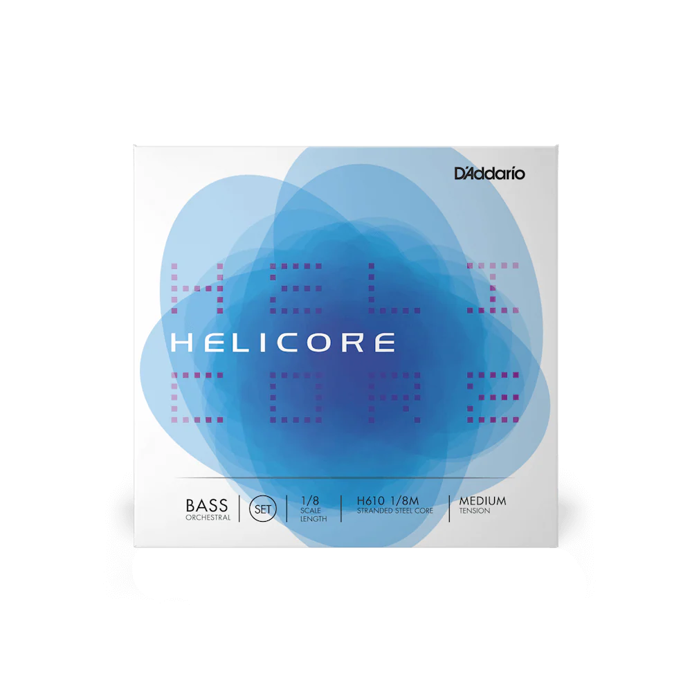 Helicore Hybrid Bass String Set, Medium Tension
