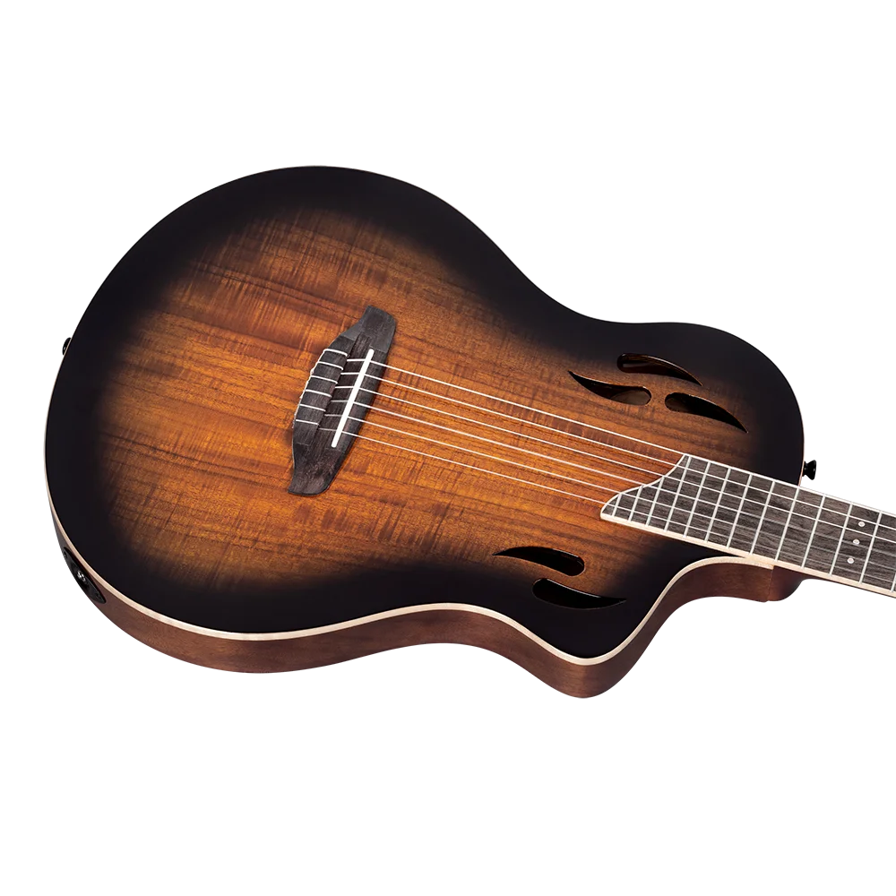 Ortega Tour Player Series Full Size Guitar  Solid Okoume/ Acacia Burst