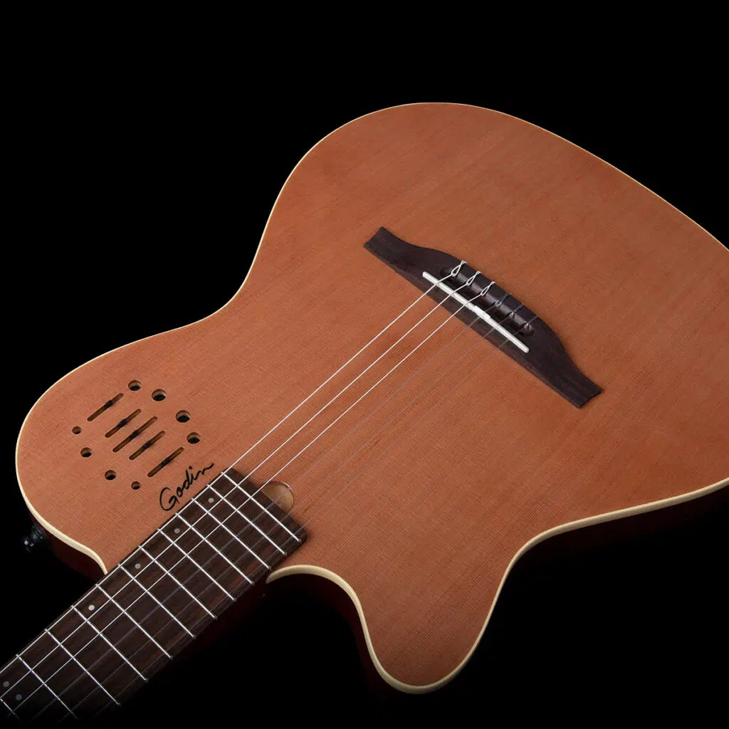 Godin MultiAc Nylon Encore Acoustic-Electric Guitar - Natural Semi-Gloss