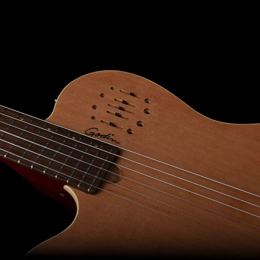 Godin MultiAc Nylon Encore Acoustic-Electric Guitar - Natural Semi-Gloss