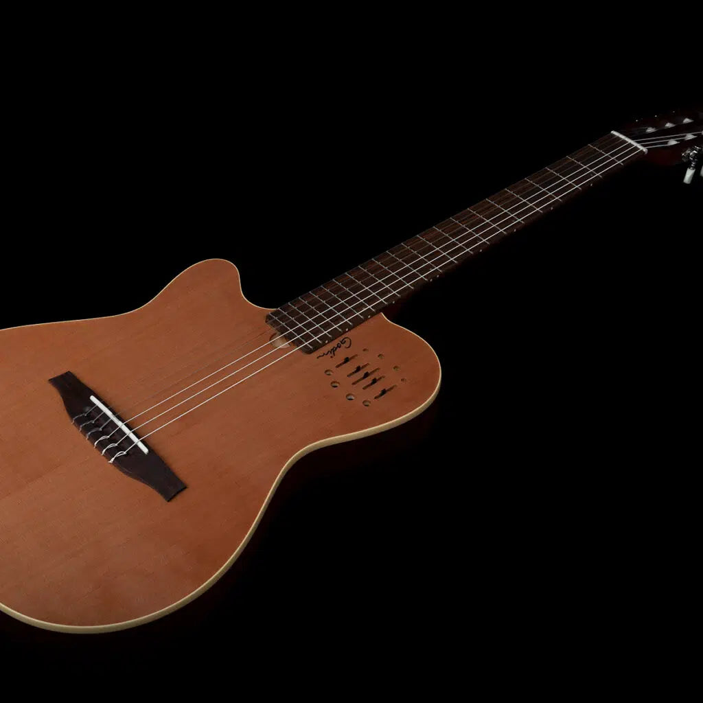 Godin MultiAc Nylon Encore Acoustic-Electric Guitar - Natural Semi-Gloss