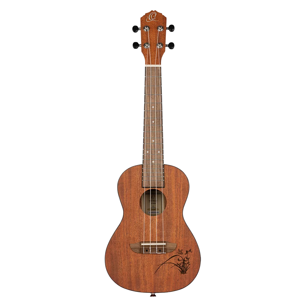Ortega Bonfire Series Concert Ukulele Sapele Natural