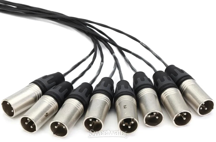 Gator Cableworks Backline Series 8-channel Drop Snake 50 foot
