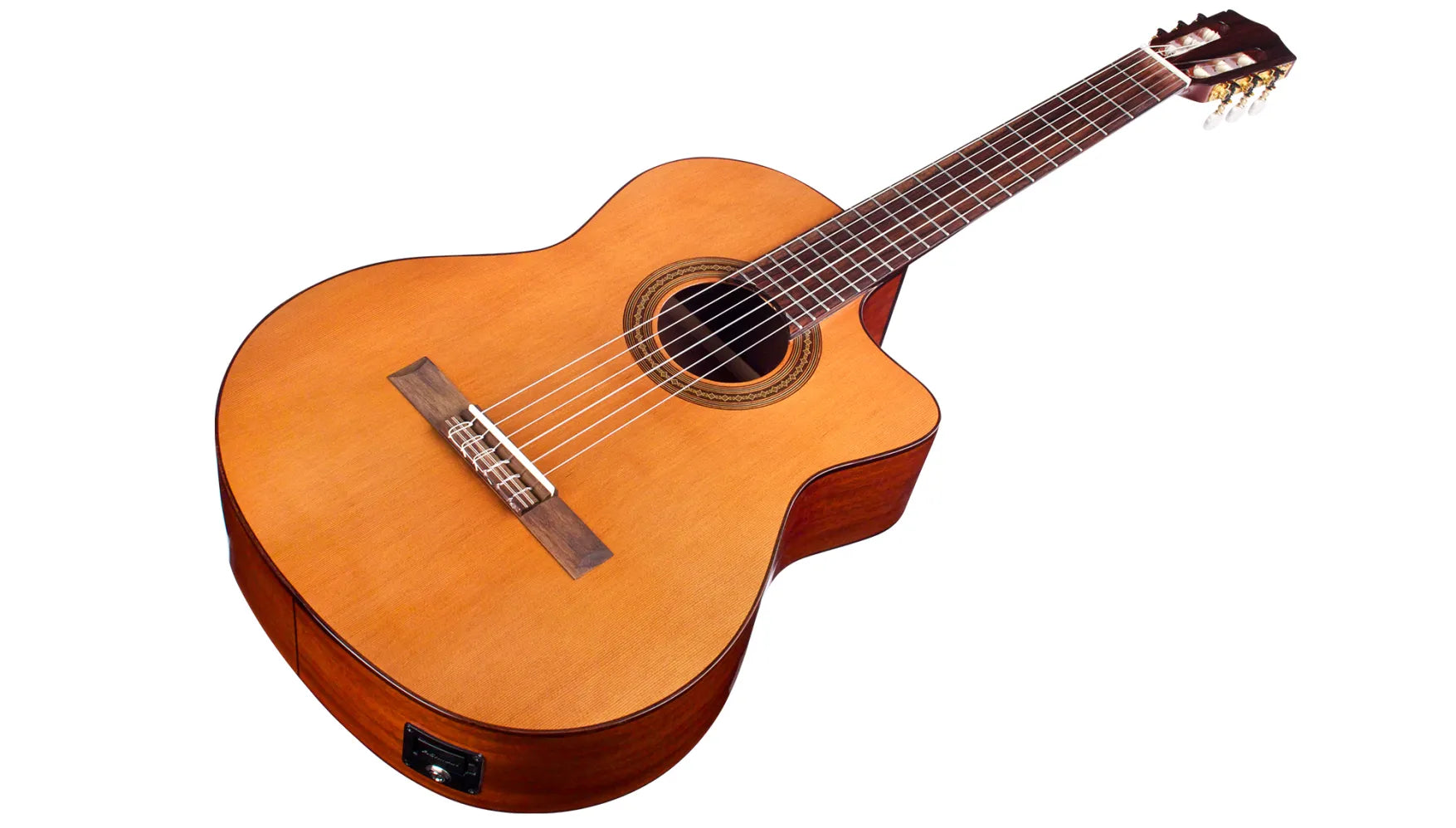 Cordoba C5-CE Nylon String Acoustic-Electric Guitar - Cedar (CUT AWAY)
