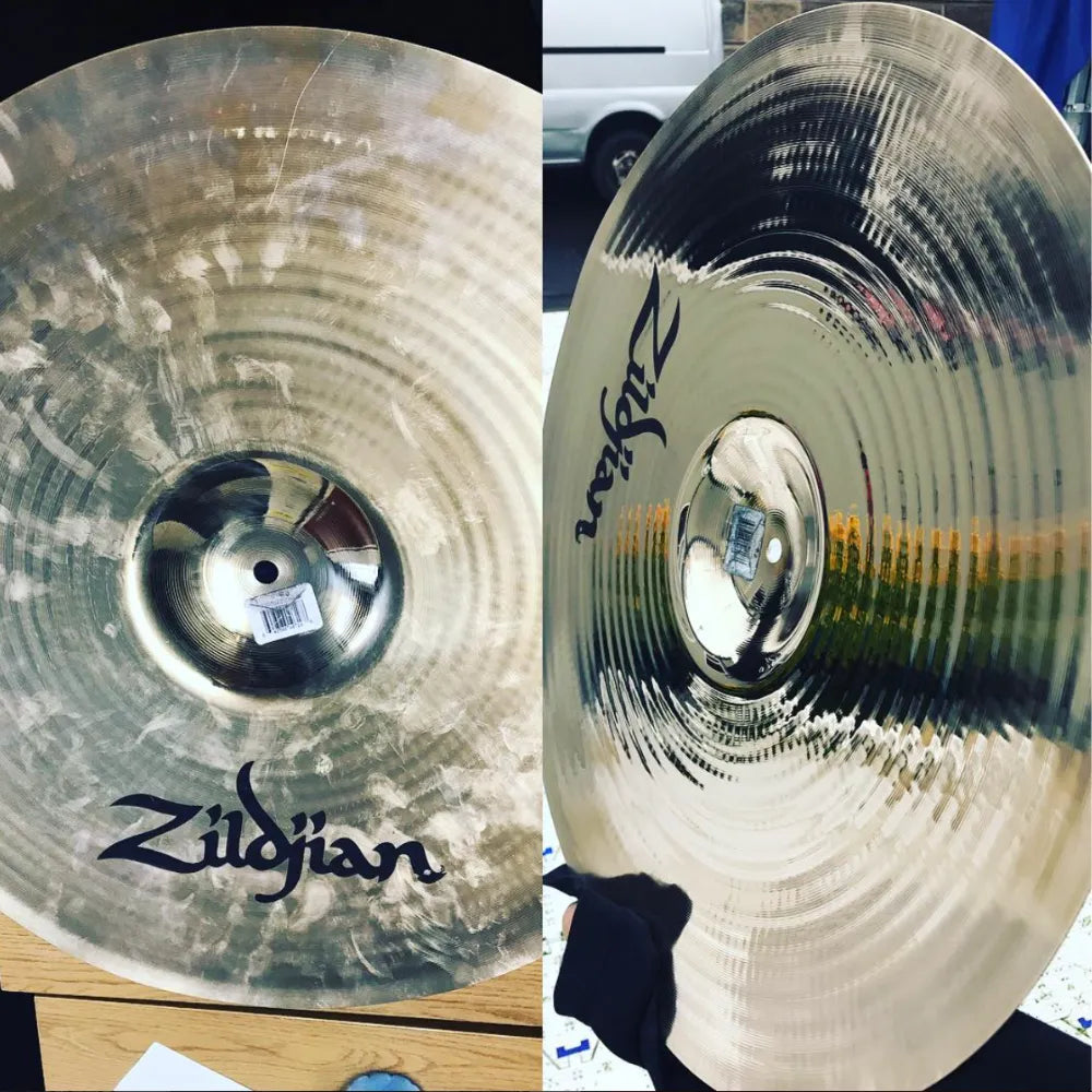 MusicNomad Cymbal Cleaner – Acid Free Cleaner, Polisher, Protectant for Brilliant Finishes