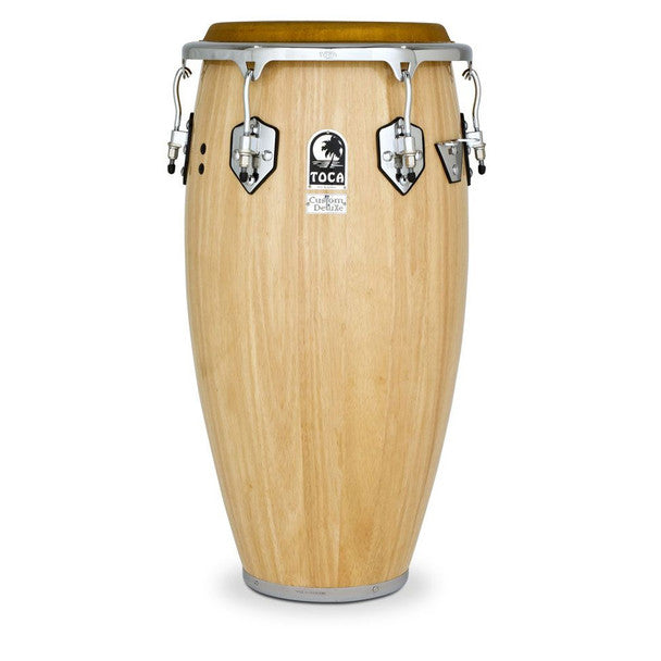 Toca 4611-3/4NW Custom Deluxe Wood 11.75 in. Conga Natural