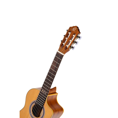 Ortega Requinto Series Requinto Size Guitar Cedar/ Sapele Natural - RQC25