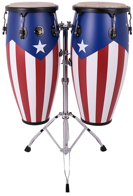 5d2 Premio 10" & 11" Conga Set with Double Stand