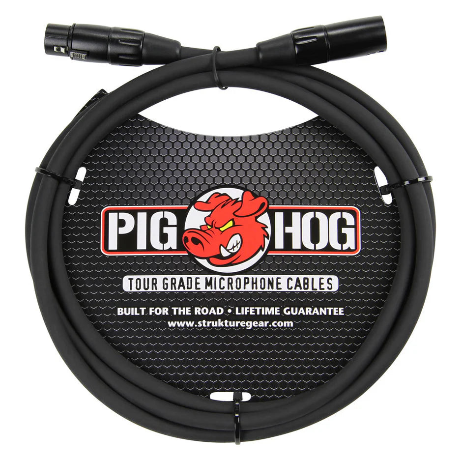 PHM6 Pig Hog 8mm Mic Cable, 6ft XLR