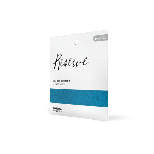 Organic Reserve Eb Clarinet Reeds, Individually-Sealed, 3-Pack