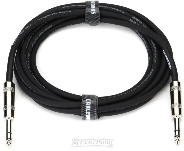Gator Cableworks Backline Series Balanced Patch Cable - 10 foot