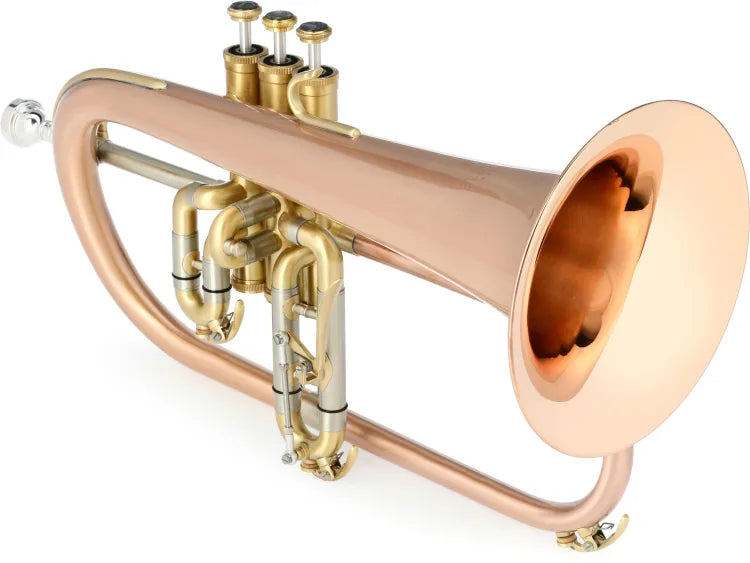 Blessing BFH-1541RT Performance Series Intermediate Bb Flugelhorn Clear Lacquer