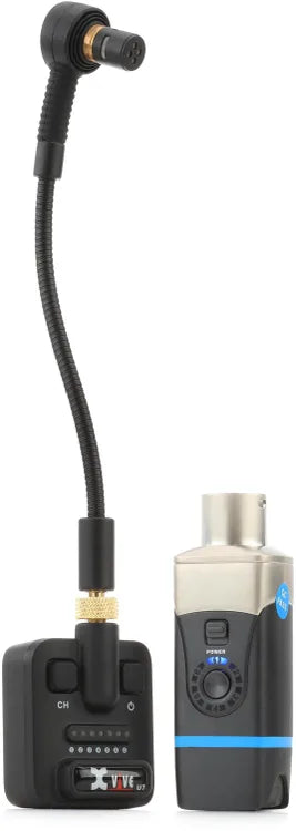 Xvive U7 Saxophone and Trumpet Wireless System - Black
