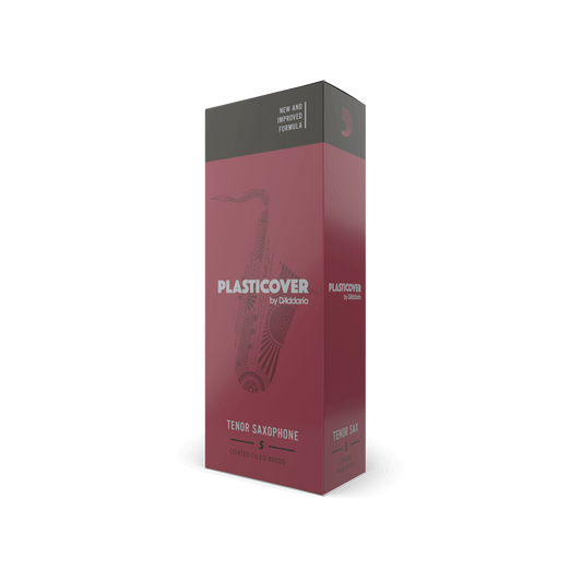 Plasticover by D'Addario Tenor Saxophone Reeds, 5-Pack