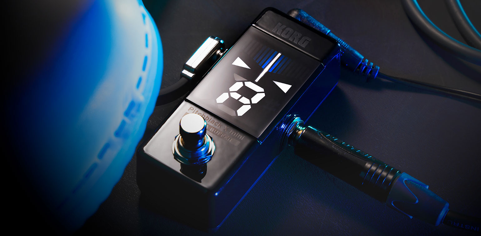 Korg Pitchblack X Chromatic Pedal Tuner - Black
