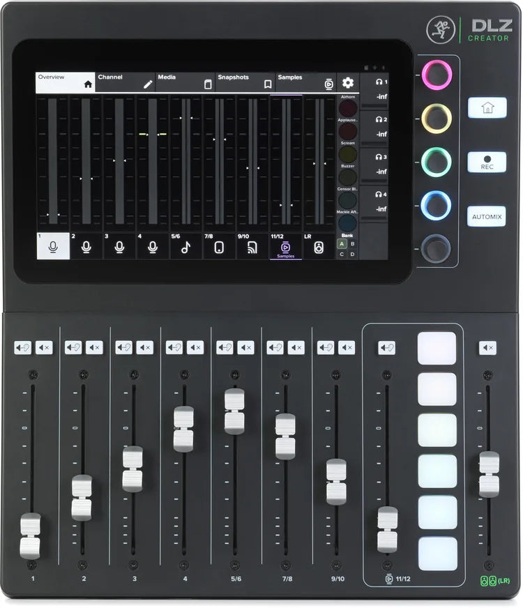 DLZCreator Mackie DLZ Creator 12-channel Digital Mixer