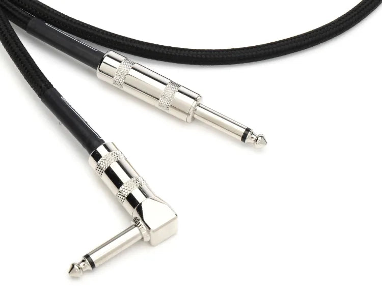 Gator Cableworks Backline Series Braided Instrument Cable - Black, 20 foot