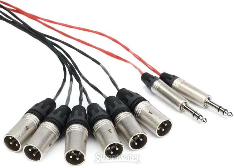 Gator Cableworks Backline Series 6 x 2 Drop Snake 20 foot